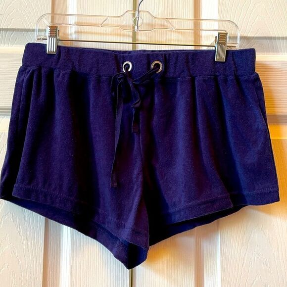 VENUS NWT TERRY SHORT IN BLUE SIZE LARGE 2.5” - Picture 1 of 5